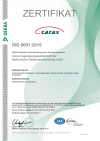 Zertifikat ISO 9001